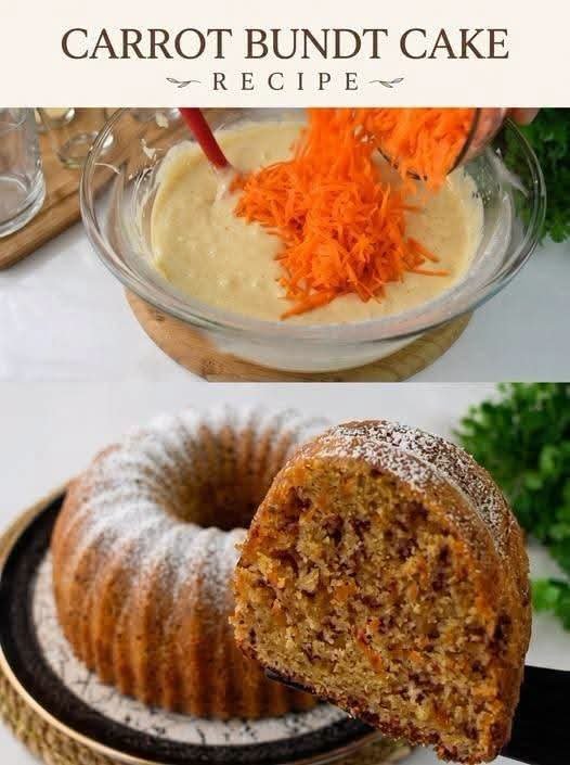Easy Carrot Bundt Cake Recipe