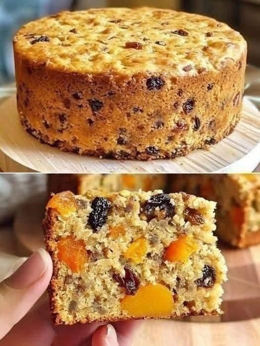 Easy Old-Fashioned Fruit Cake Recipe