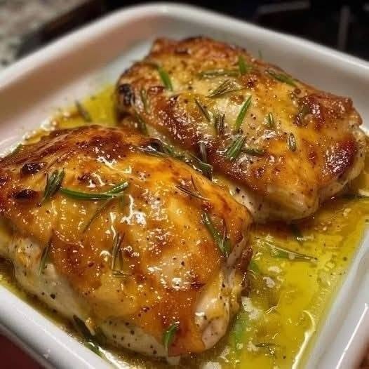 Garlic Butter Rosemary Chicken Recipe