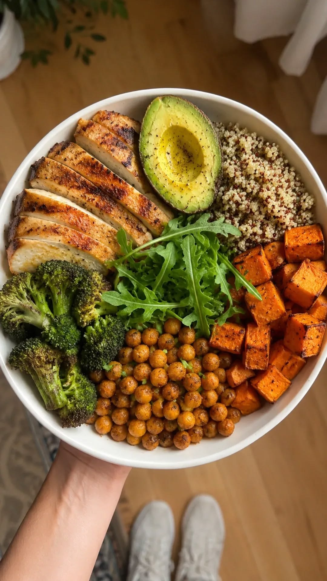 Healthy Chicken Quinoa Bowl
