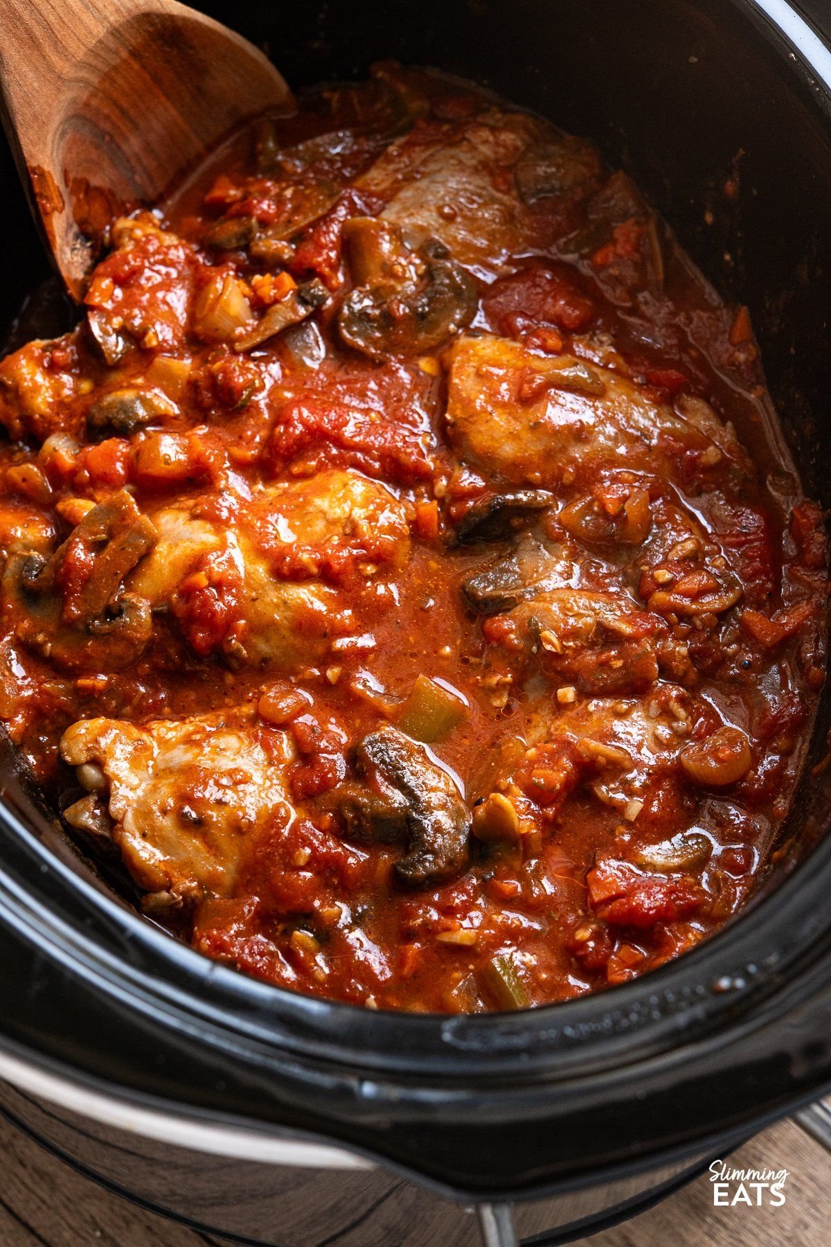 Slow Cooker Chicken Cacciatore