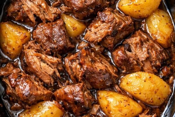 Slow Cooker Garlic Butter