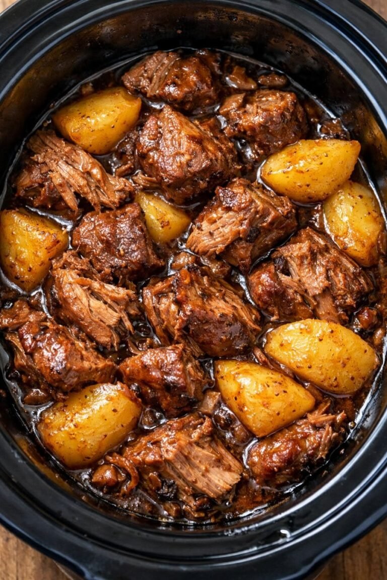 Slow Cooker Garlic Butter