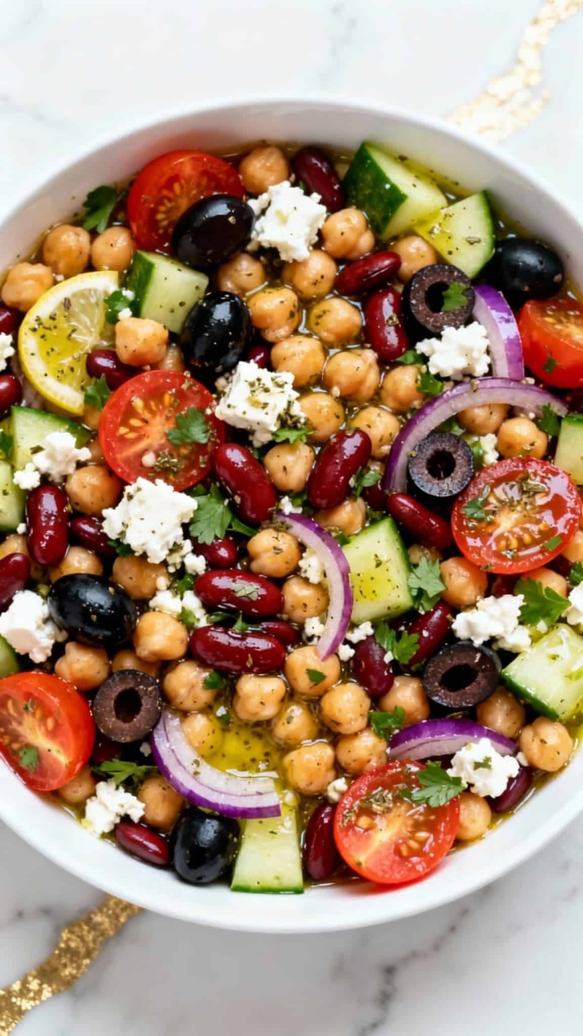 Mediterranean Chickpea Salad