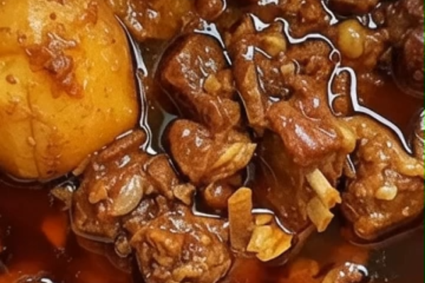 Authentic Homestyle Beef and Potato Stew