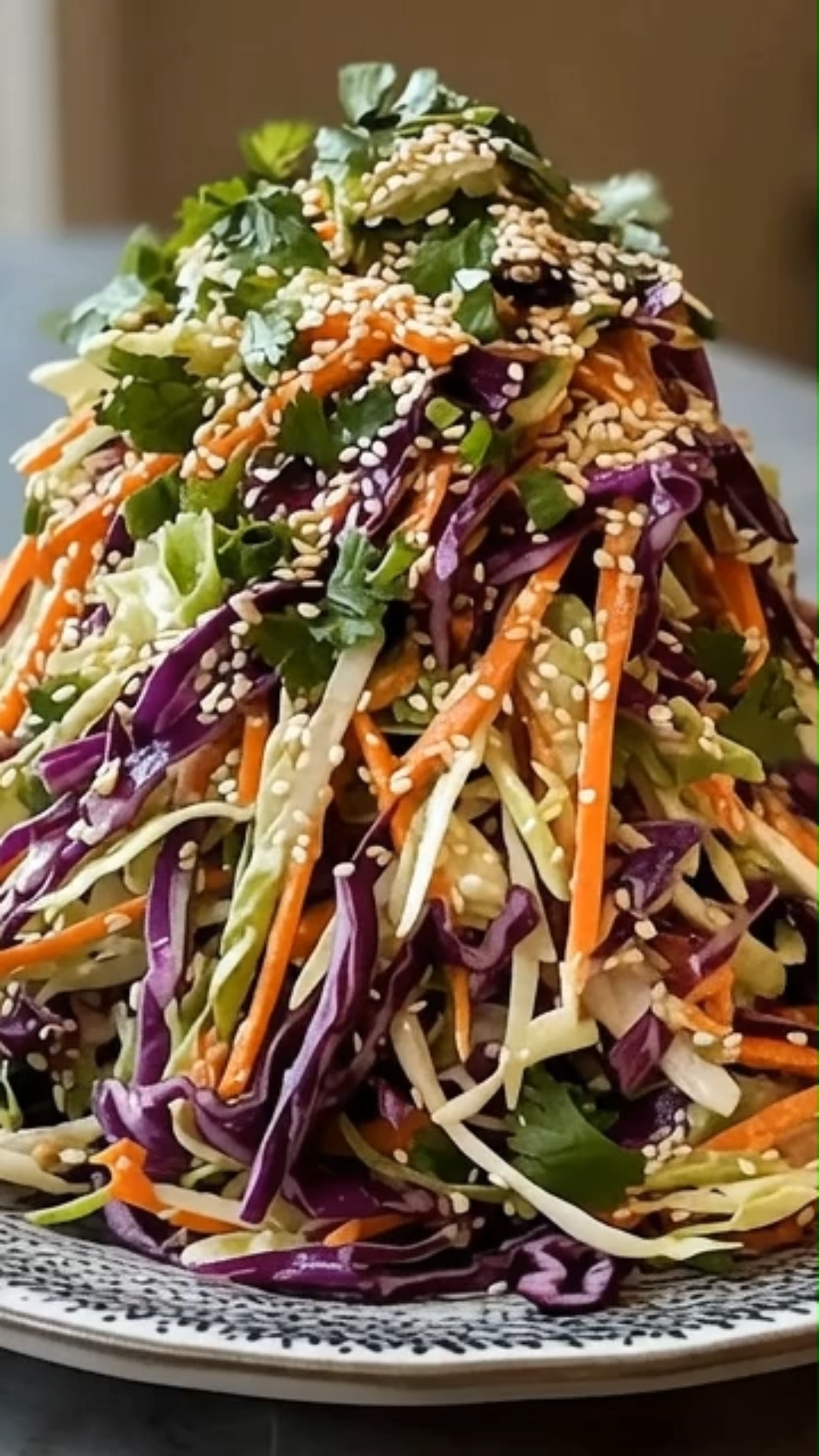 Asian Sesame Crunch Slaw