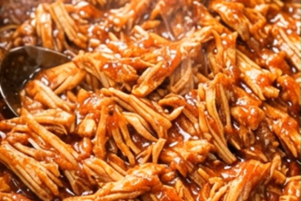 Slow Cooker BBQ Pulled Chicken Recipe