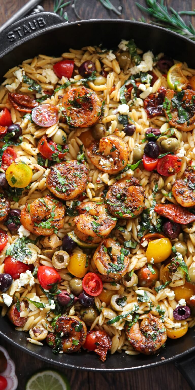 Mediterranean Orzo Pasta