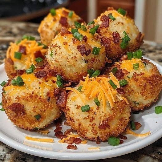 Loaded Mashed Potato Balls Recipe