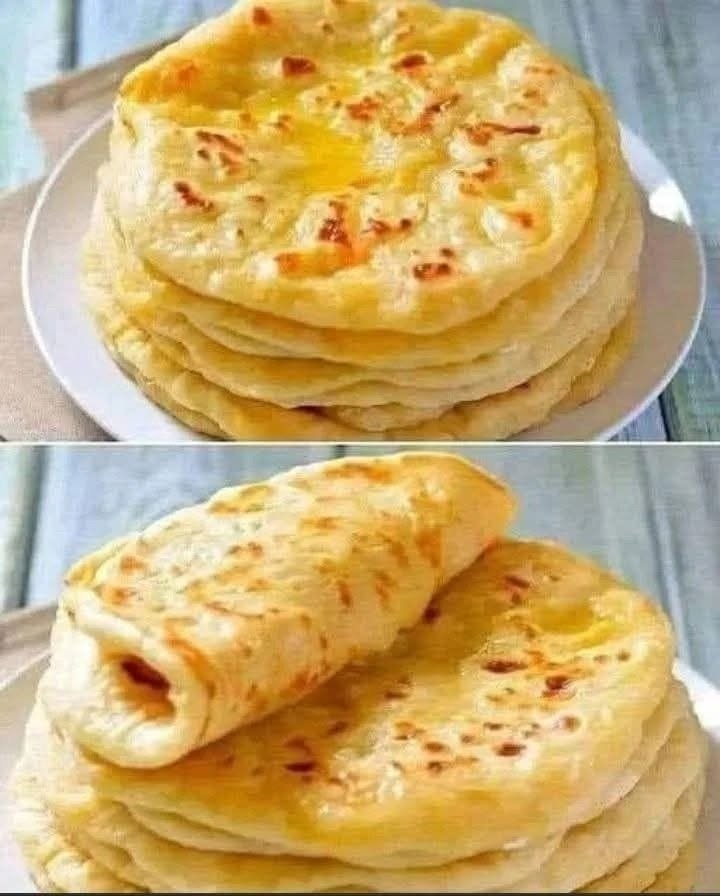 Flaky Layered Flatbread