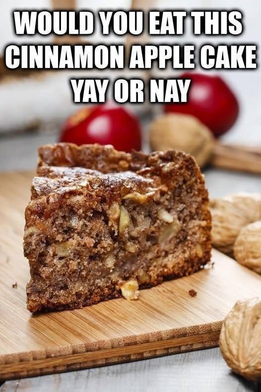 Cinnamon Apple Cake