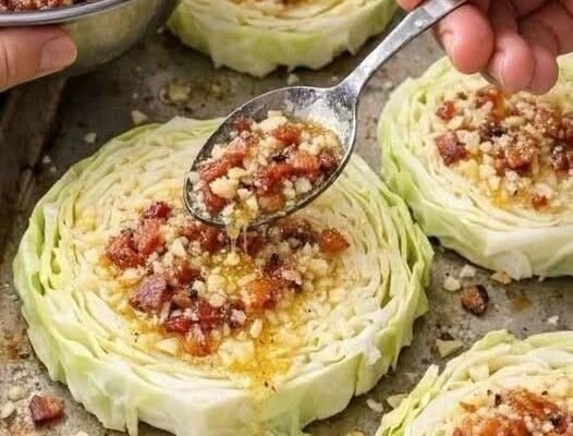 Roasted Cabbage Steaks Recipe